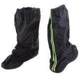 Maxbell Motorcycle Biker Waterproof Shoes Boot Rain Cover Long Outdoor Reflective S