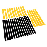 Maxbell 5 Pcs Fishing Line Board Winding Boards Fishing Rod Accessories  Yellow