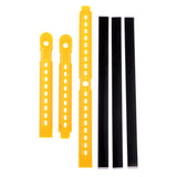 Maxbell 5 Pcs Fishing Line Board Winding Boards Fishing Rod Accessories  Yellow