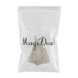 Maxbell Coral Velvet Apron with Pocket for Holding Pets for Kitty Kitten Puppies beige