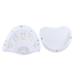 Maxbell 48W LED UV Nail Dryer Curing Lamp for Fingernail Gel Based Polish Drying EU White