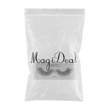 Maxbell 1 Pairs Beauty Natural Makeup Handmade Messy Style Long False Eye Lashes #34