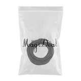 Maxbell Black Nylon Braided Airbrush Air Hose Adapter Fitting Coupling 1/8"