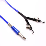 Maxbell 1.8m Silicone Cover Copper Wire Tattoo Machine Power Supply Tattoo Clip Cord Blue