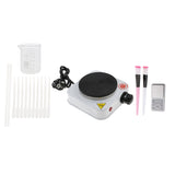 Maxbell DIY Lip Balm Making Tool Set Electric Hot Plate Digital Scale Weight Kits