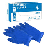 Maxbell 50 Pairs Nitrile Grade Examination Tattoo Disposable Rubber Glove L