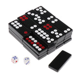 Maxbell Traditional Chinese Pai Gow Paigow Tile Set Dominoes Game for Family Play A