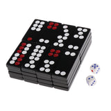 Maxbell Traditional Chinese Pai Gow Paigow Tile Set Dominoes Game for Family Play A