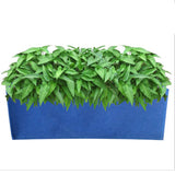 Maxbell Black Thickened Felt Non-woven Plant Grow Bags Potato Container Blue_M