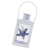 Maxbell Mediterranean Sty Hanging Candle Lantern Holder Tea Light Holder Star Fish