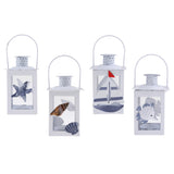 Maxbell Mediterranean Sty Hanging Candle Lantern Holder Tea Light Holder Star Fish