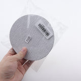 Maxbell 5inch Sand Disk Polish Grind Pad White Sandpaper Sheet 80-800Grit 100Grit