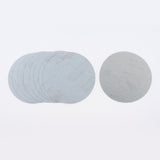 Maxbell 5inch Sand Disk Polish Grind Pad White Sandpaper Sheet 80-800Grit 100Grit