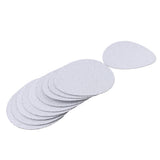 Maxbell 5inch Sand Disk Polish Grind Pad White Sandpaper Sheet 80-800Grit 100Grit