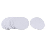 Maxbell 5inch Sand Disk Polish Grind Pad White Sandpaper Sheet 80-800Grit 100Grit
