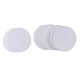 Maxbell 5inch Sand Disk Polish Grind Pad White Sandpaper Sheet 80-800Grit 100Grit