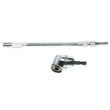 Maxbell Angle Drill and Flexible Shaft Bits Extension Screwdriver Bit Holder 150mm