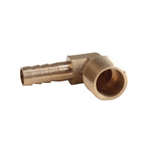 Maxbell 1/4 BSP to 10mm Brass 90Degree Male Elbow Barbed Hose Tail Pipe Gas Fittings