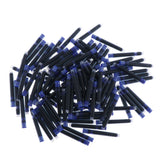 Maxbell 100Pieces Fountain Pen Ink Cartridges Ink Pen Refills Stationery Blue 2.6mm