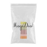 Maxbell 5Pcs Dual Colors Tips Highlighter Marker Pens School Supplies yellow+orange