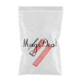 Maxbell Rubber Replacement Watch Band Strap For SUUNTO Ambit1/Ambit2/Ambit3 Red