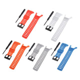 Maxbell Rubber Replacement Watch Band Strap For SUUNTO Ambit1/Ambit2/Ambit3 Red