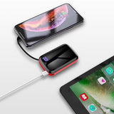 Maxbell Portable USB Power Bank Battery Phone Charger Case DIY Box Kit red