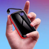 Maxbell Portable USB Power Bank Battery Phone Charger Case DIY Box Kit red
