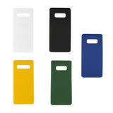 Maxbell Back Glass Panel Battery Cover without Camera Lens for Samsung S10 Black