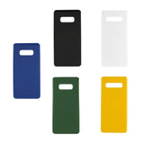Maxbell Back Glass Panel Battery Cover without Camera Lens for Samsung S10 Black