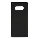 Maxbell Back Glass Panel Battery Cover without Camera Lens for Samsung S10 Black