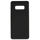 Maxbell Back Glass Panel Battery Cover without Camera Lens for Samsung S10 Black