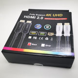 Maxbell 4K 60Hz Fiber Optic HDMI Cable HDMI to HDMI Cable for HD TV Box 25m