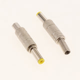 Maxbell 5 Pieces DC 5.5x2.5mm Power Male Plug Welding Adapter Connector Metal Shell