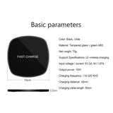 Maxbell Fast Wireless Charging Pad Stand for Galaxy Note 8/5 S8/S8+ S7/S7