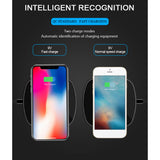 Maxbell Fast Wireless Charging Pad Stand for Galaxy Note 8/5 S8/S8+ S7/S7