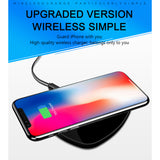 Maxbell Fast Wireless Charging Pad Stand for Galaxy Note 8/5 S8/S8+ S7/S7