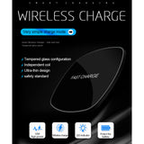 Maxbell Fast Wireless Charging Pad Stand for Galaxy Note 8/5 S8/S8+ S7/S7