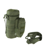 Maxbell Water Bottle Carrier Insulated Cover Bag Holder Strap Pouch DarkOliveGreen