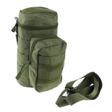Maxbell Water Bottle Carrier Insulated Cover Bag Holder Strap Pouch DarkOliveGreen
