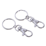 Maxbell 20pcs Zinc Alloy Swivel Trigger Keychain Clip Lobster Clasp Snap Hook 3.8g