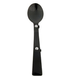 Maxbell Portable Stainless Steel Camp Sporks for Camping, Hiking, Backpacking Black-Spoon