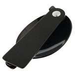 Maxbell Portable Stainless Steel Camp Sporks for Camping, Hiking, Backpacking Black-Spoon