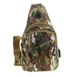 Maxbell Nylon Sling Chest Bag Crossbody Casual Sling Shoulder Bag Italy Camouflage