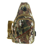 Maxbell Nylon Sling Chest Bag Crossbody Casual Sling Shoulder Bag Italy Camouflage