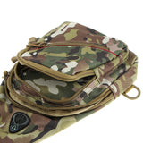 Maxbell Nylon Sling Chest Bag Crossbody Casual Sling Shoulder Bag Italy Camouflage