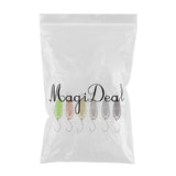 Maxbell 6pcs Stream Spoon Fishing Lures Metal Hard Bait Bass Trout Fishing Lure 5.0g