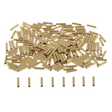 Maxbell 200pcs Single Barrel Crimping Sleeves Copper Tube Inside Diameter 2.0mm