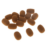 Maxbell 15pcs/bottle Carp Fishing Bait Pop Up Boilies Pellet Hook Baits 12mm Brown