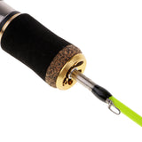 Maxbell High Foot Ice Fishing Rod and Reel Combo Drag Power 8KG 55cm Green